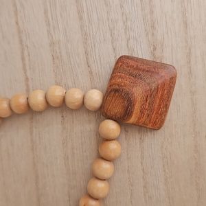 Vintage Wood Necklace
